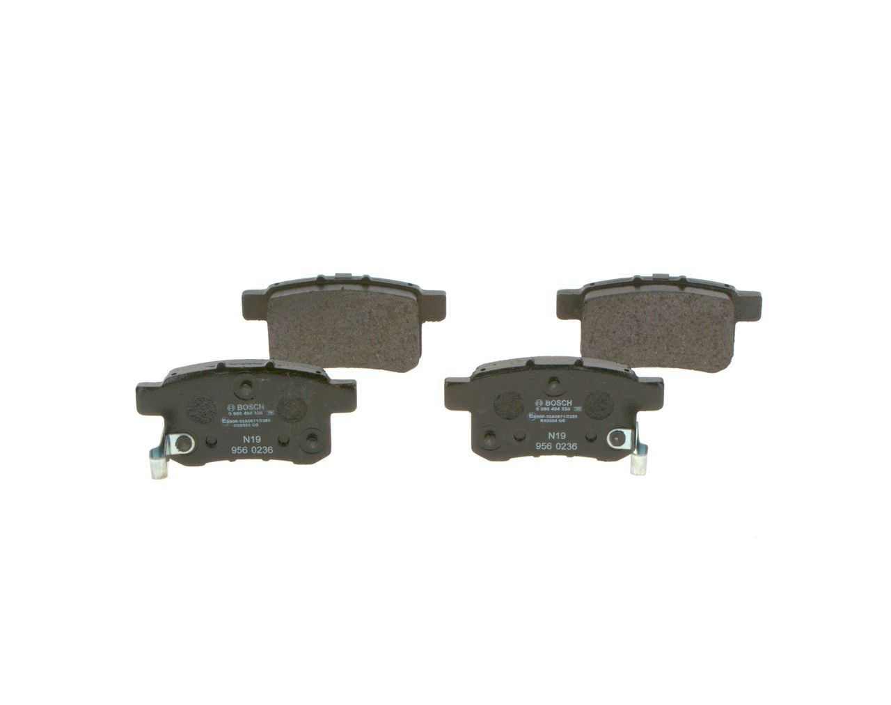 0986494338 Bosch Колодки тормозные дисковые комплект