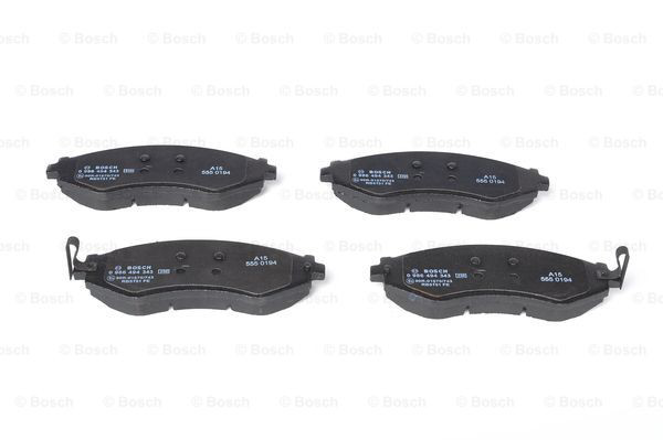 Передние тормозные колодки 0986494343 Bosch