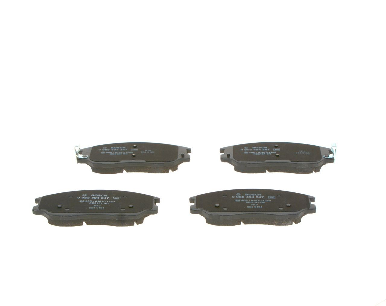 Колодки Bosch 0986494347 цена, от 45.27 USD