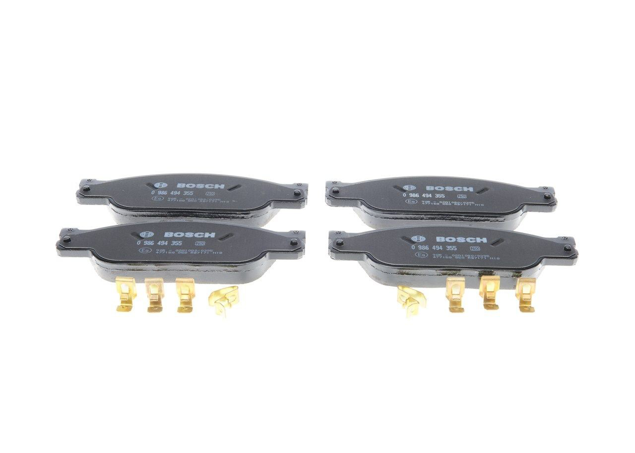 Купить 0986494355 Bosch Колодки тормозные