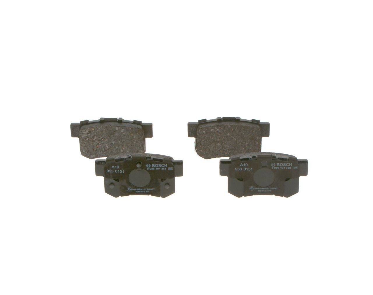 Колодки дисковые  Bosch 0986494358 цена, от 27.61 USD