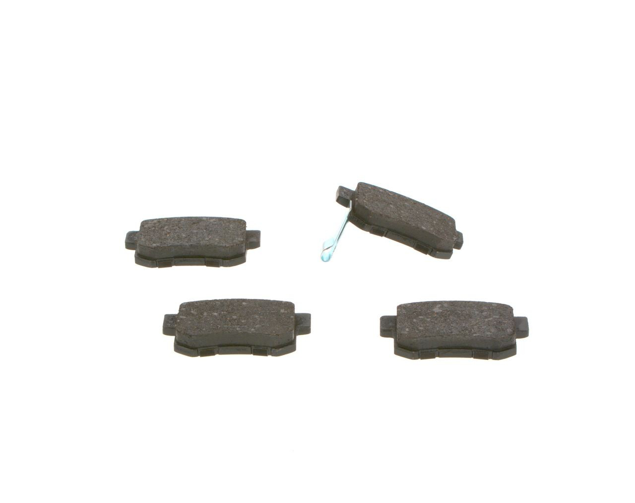 Купить 0986494358 Bosch Колодки тормозные задние, дисковые