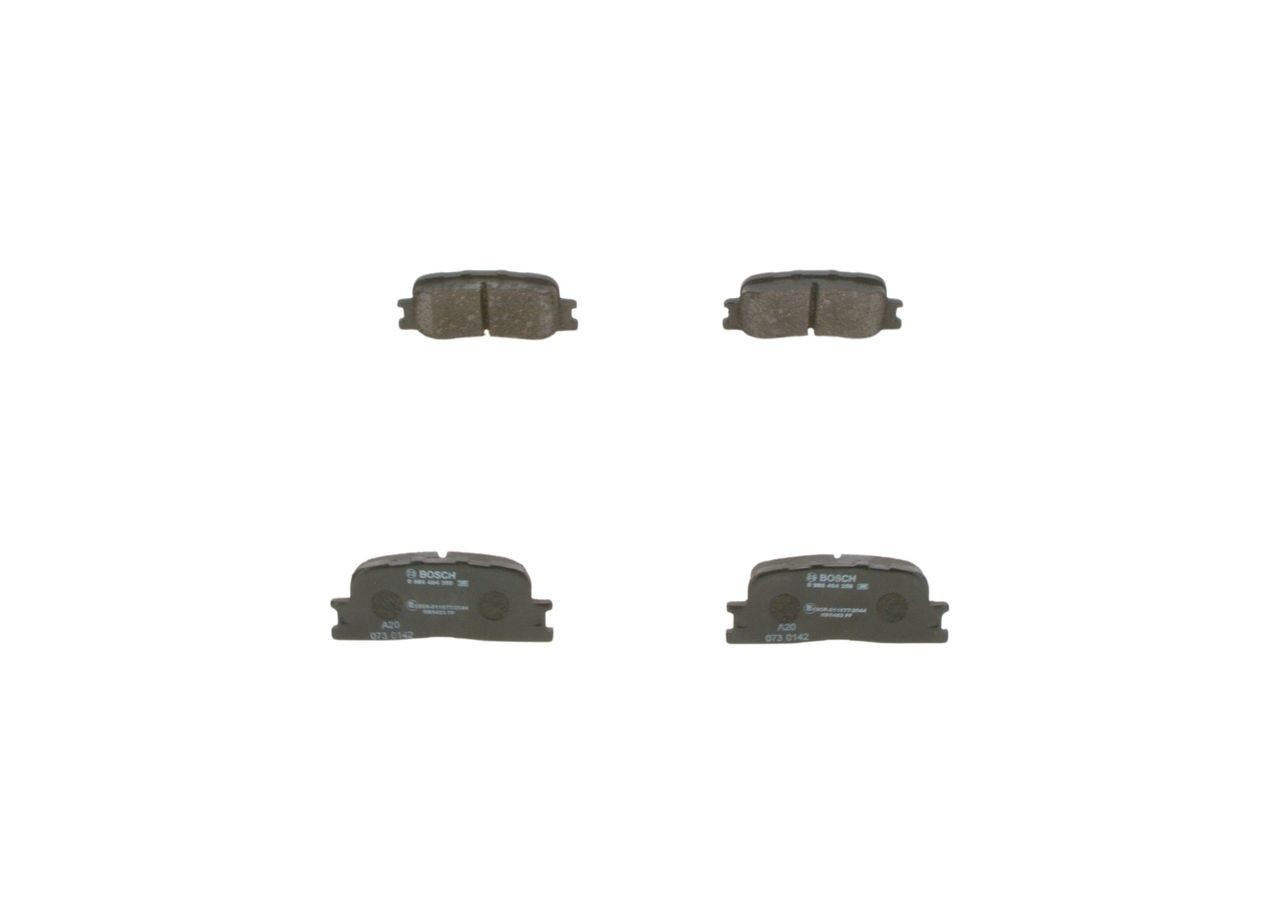 Купить 0986494359 Bosch Колодки тормозные задние, дисковые