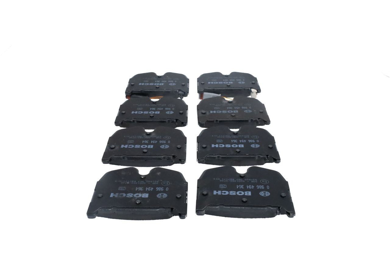 0986494364 Bosch Колодки передние