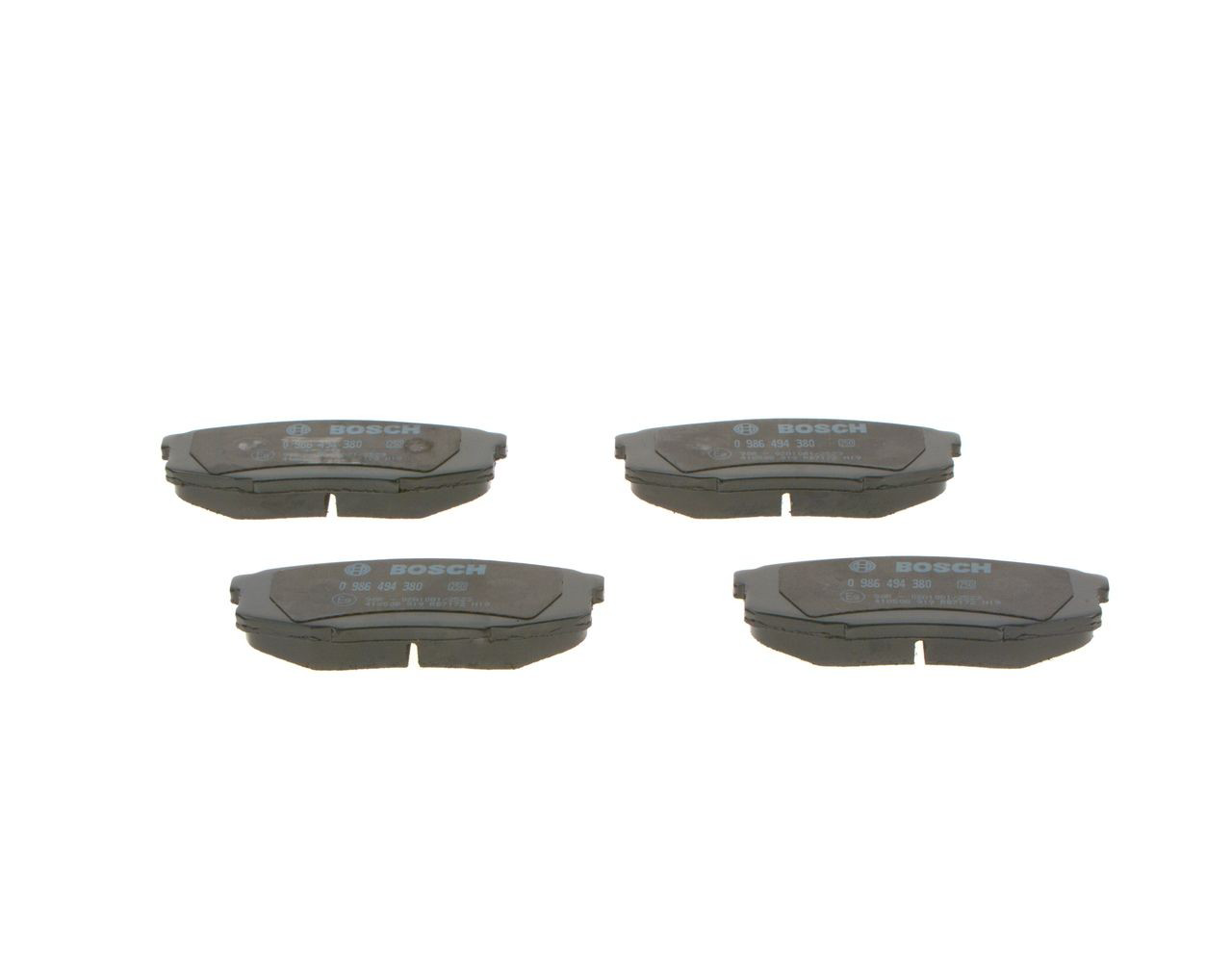 Колодки дисковые  Bosch 0986494380 цена, от 27.11 USD