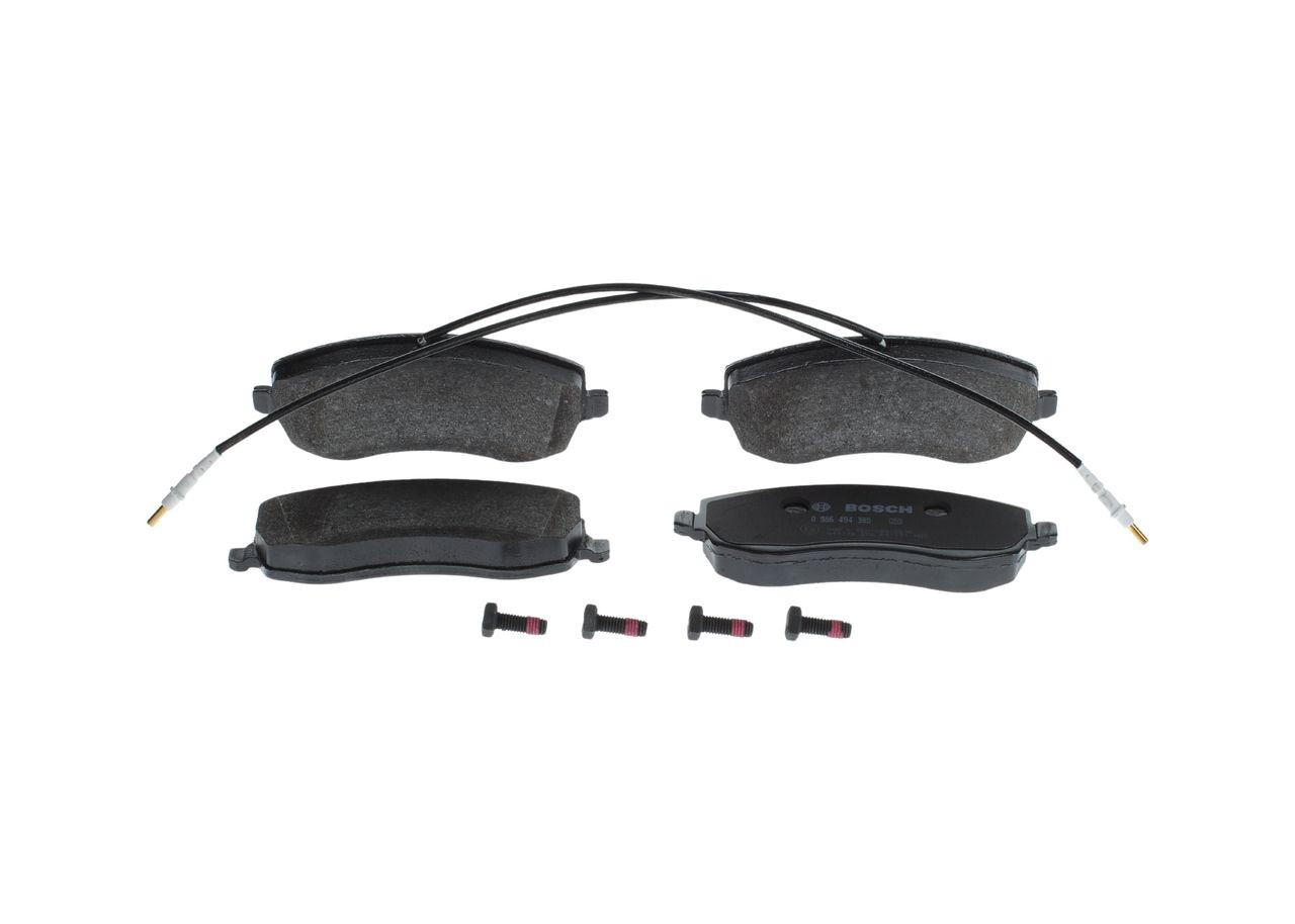 Купить 0986494385 Bosch Колодки тормозные