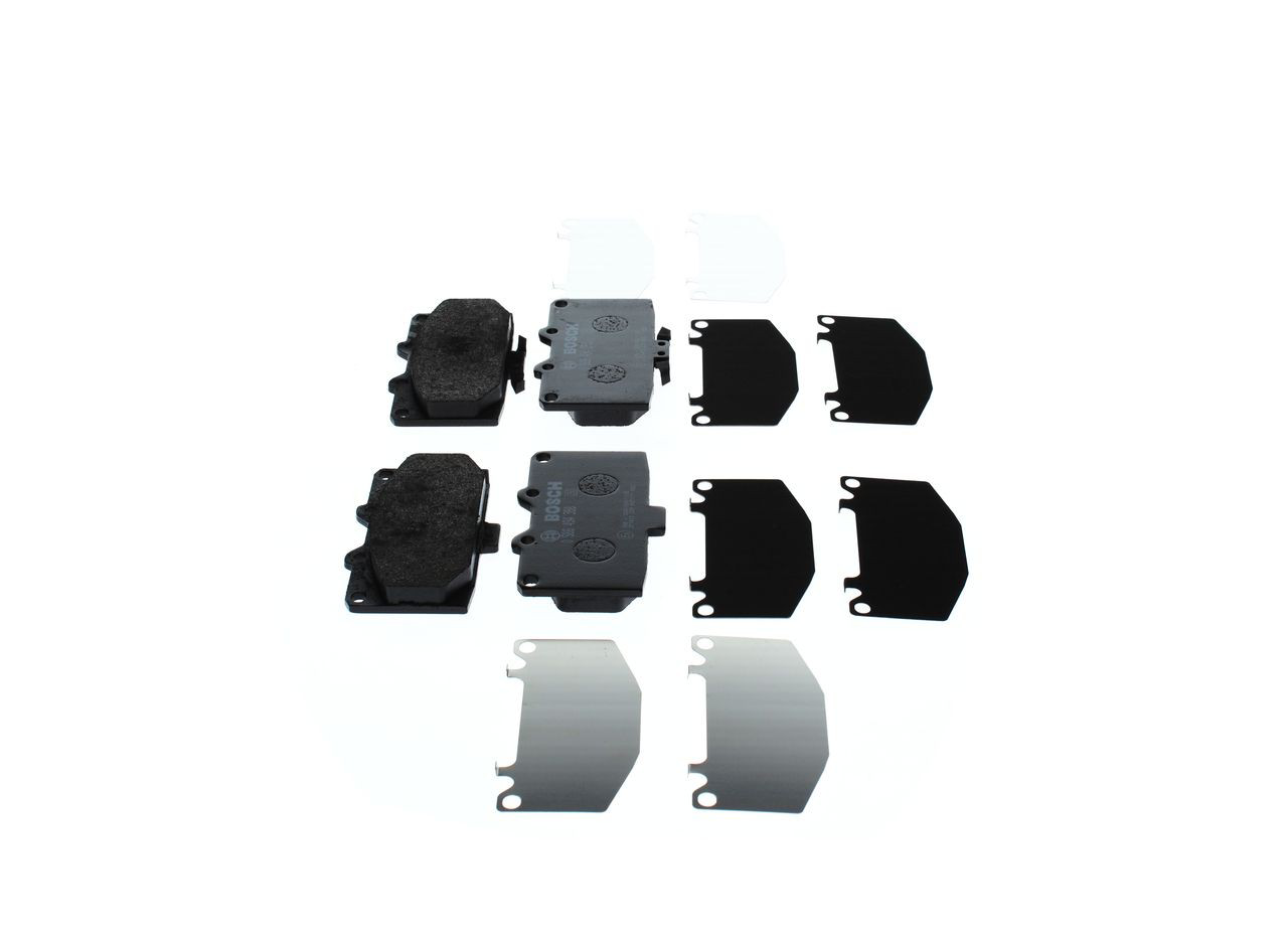 Передние тормозные колодки 0986494398 Bosch