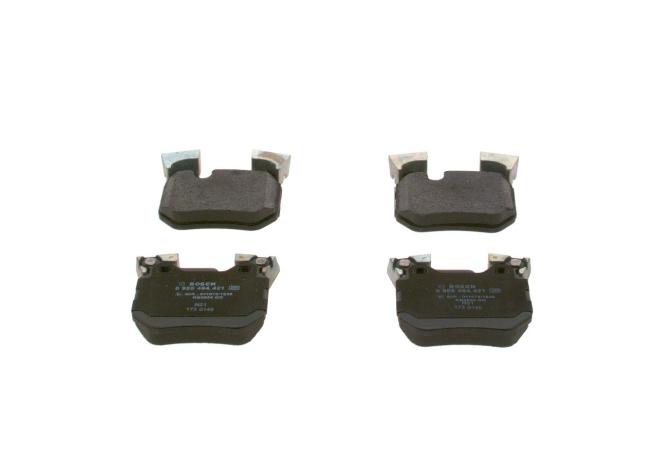0986494421 Bosch Колодки тормозные дисковые комплект