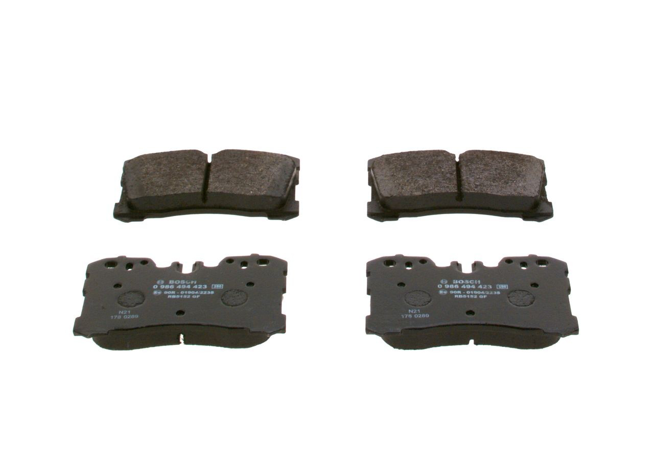 Колодки Bosch 0986494423 цена, от 36.74 USD