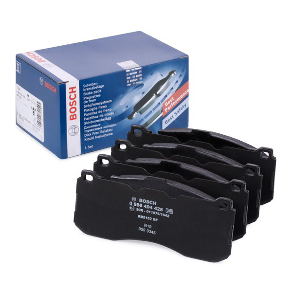 Передние тормозные колодки 0986494428 Bosch