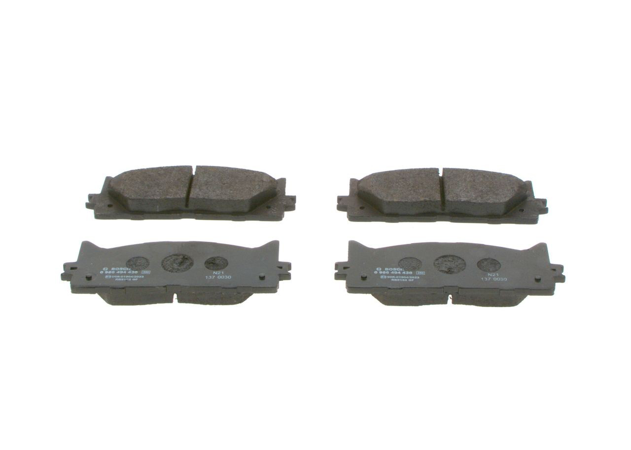 0986494430 Bosch Колодки передние