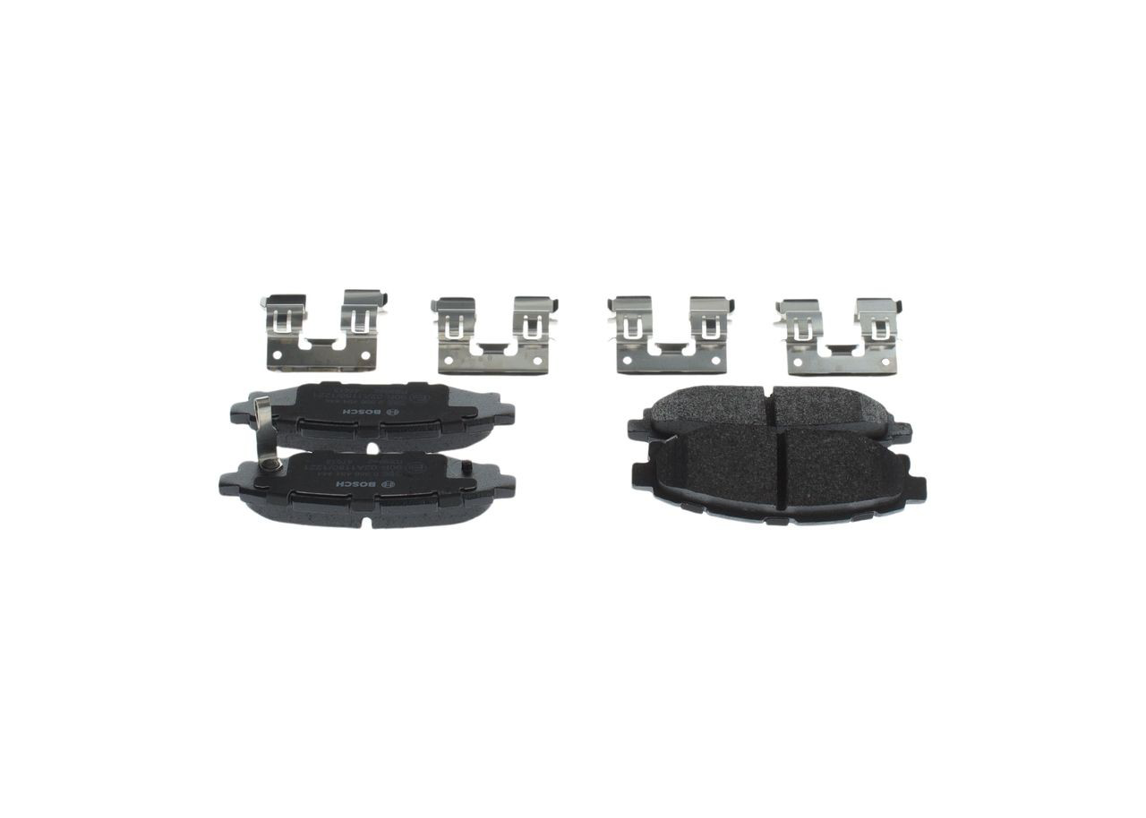 Купить 0986494444 Bosch Колодки тормозные задние, дисковые