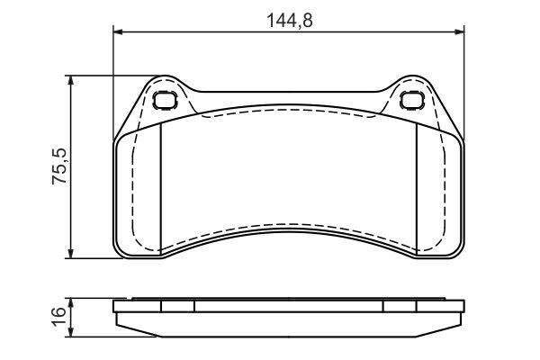 Колодки Bosch 0986494448 цена, от 14.07 USD