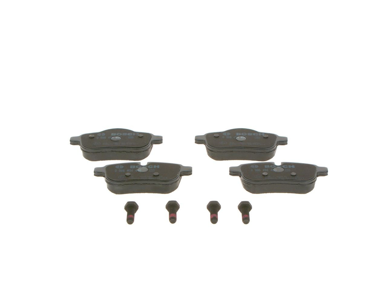 0986494450 Bosch Колодки тормозные дисковые комплект