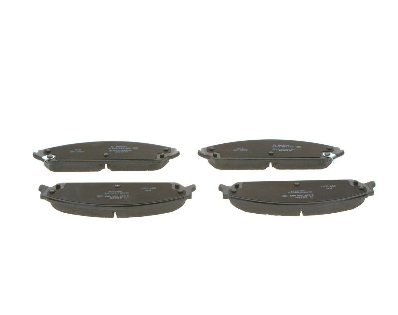 Передние тормозные колодки 0986494483 Bosch