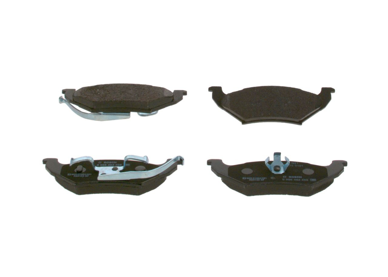 Задние тормозные колодки 0986494495 Bosch