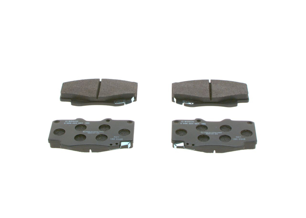 0986494497 Bosch Колодки передние