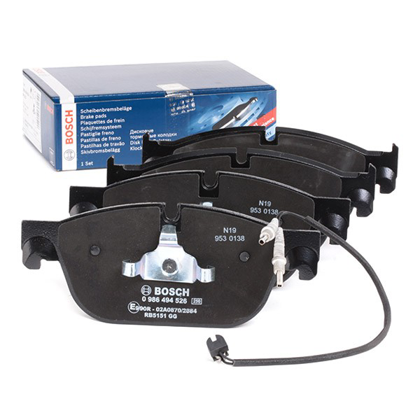 Купить 0986494526 Bosch Колодки тормозные