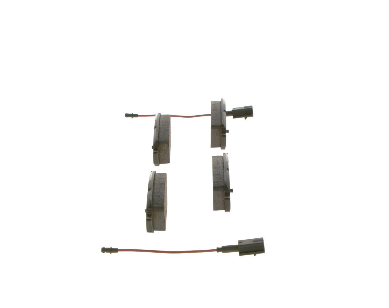 Задние тормозные колодки 0986494536 Bosch