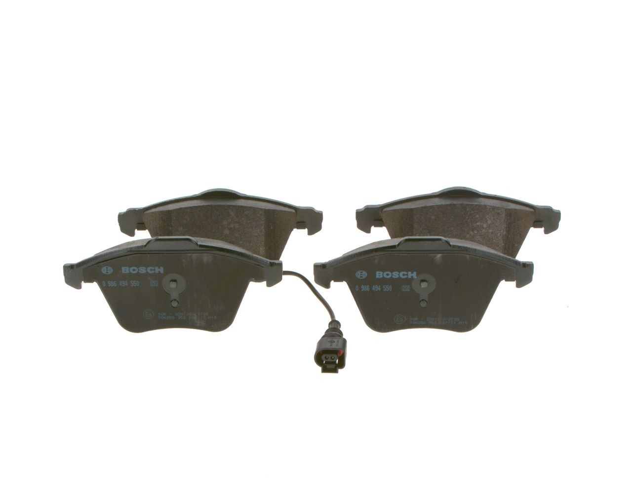 Купить 0986494550 Bosch Колодки тормозные