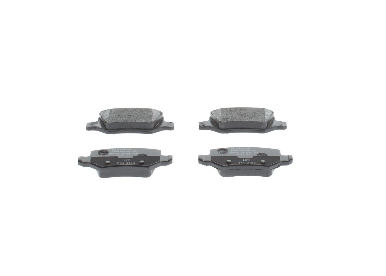 Задние тормозные колодки 0986494569 Bosch