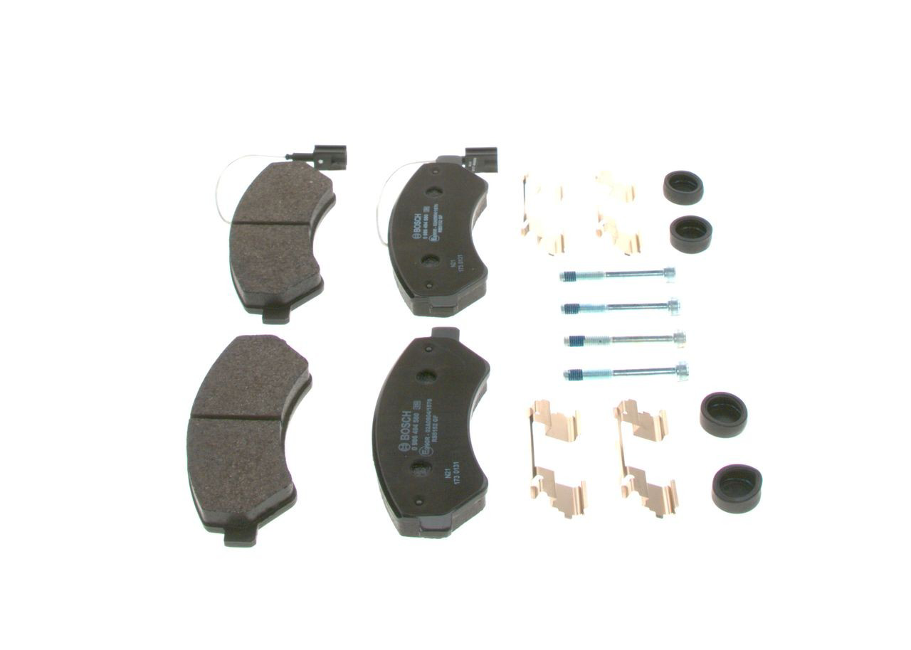 Передние тормозные колодки 0986494580 Bosch