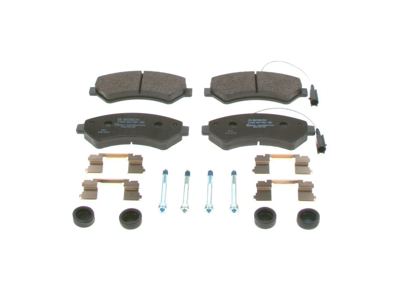 0986494580 Bosch Колодки передние