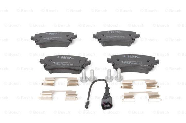 Задние тормозные колодки 0986494583 Bosch