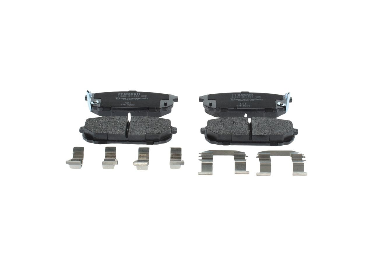 Задние тормозные колодки 0986494590 Bosch