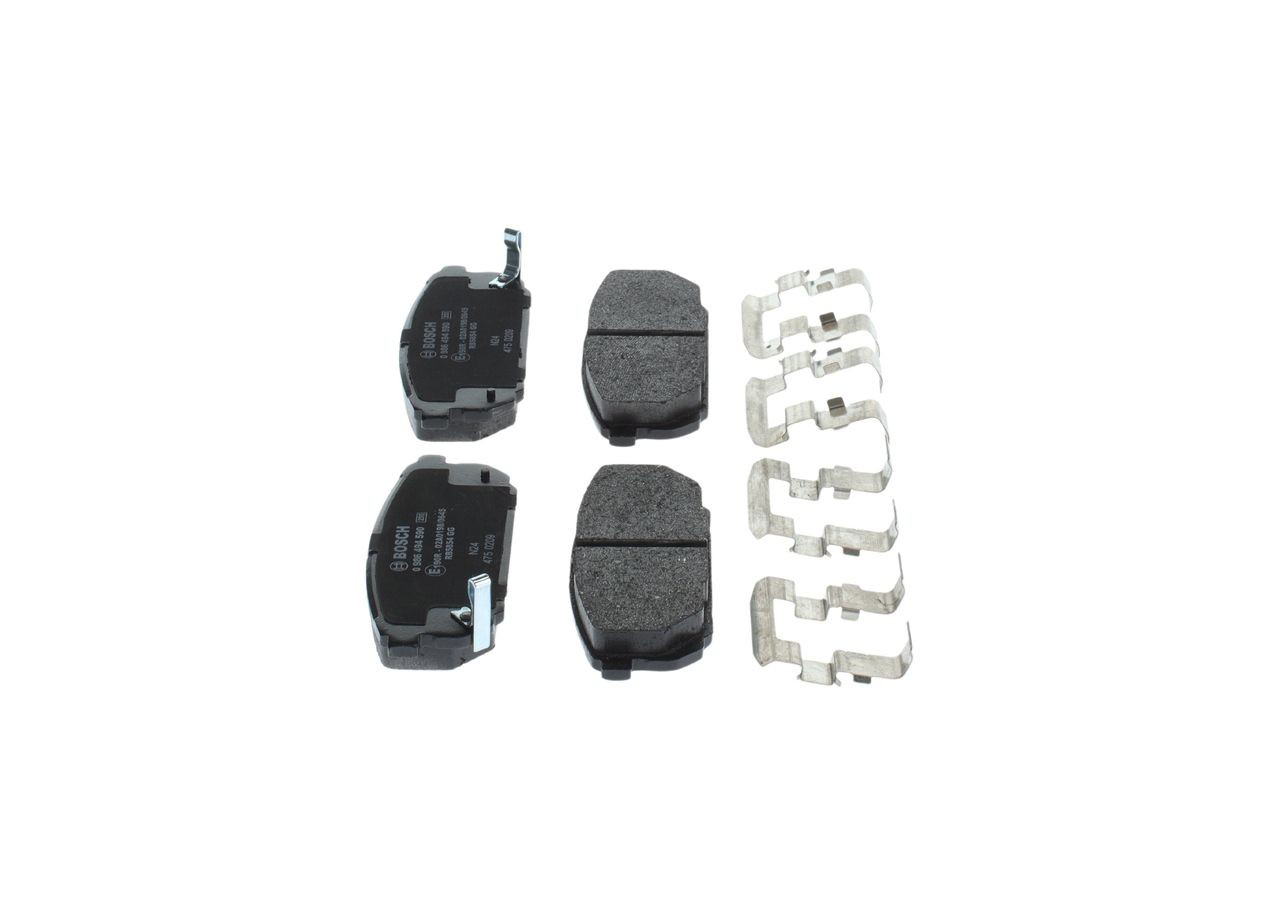 0986494590 Bosch Колодки тормозные дисковые комплект