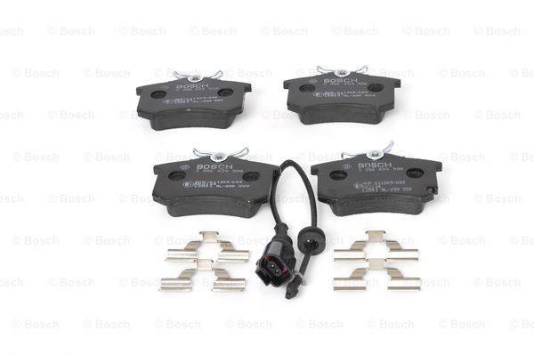 Задние тормозные колодки 0986494598 Bosch