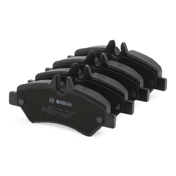 Купить 0986494601 Bosch Колодки тормозные задние, дисковые