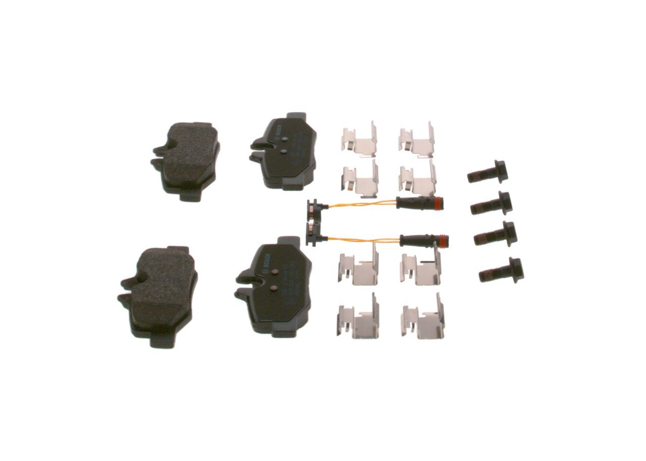 Задние тормозные колодки 0986494603 Bosch