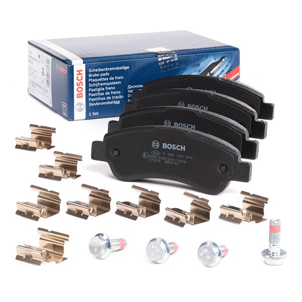 0986494604 Bosch Колодки тормозные дисковые комплект