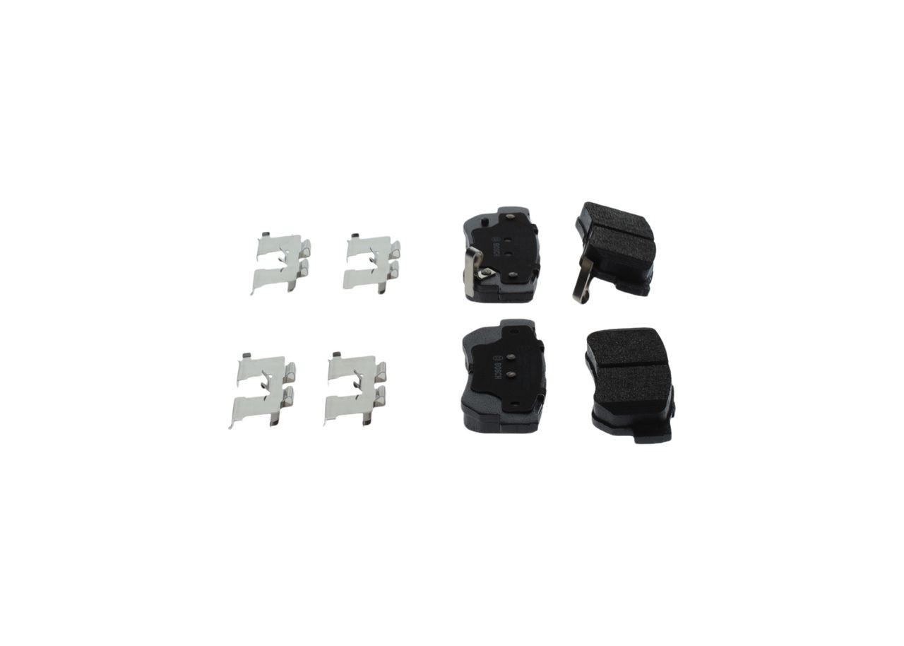 Купить 0986494635 Bosch Колодки тормозные задние, дисковые