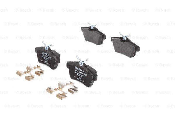 Купить 0986494640 Bosch Колодки тормозные задние, дисковые