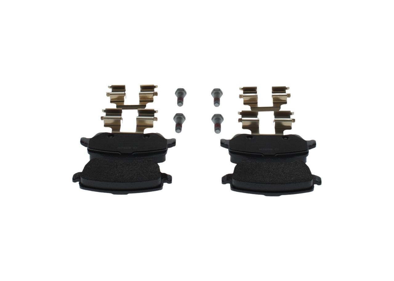 Купить 0986494641 Bosch Колодки тормозные задние, дисковые