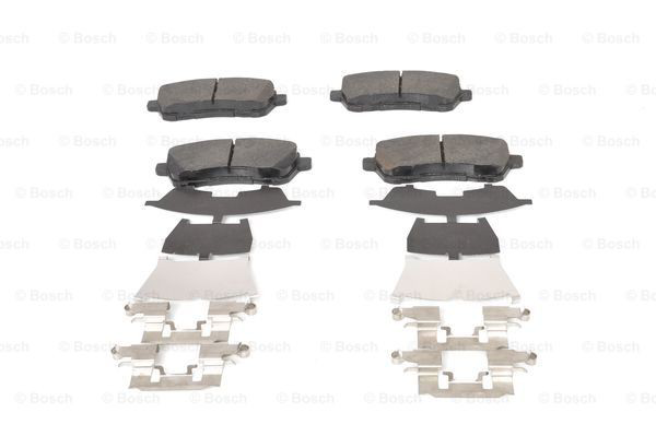 Передние тормозные колодки 0986494652 Bosch