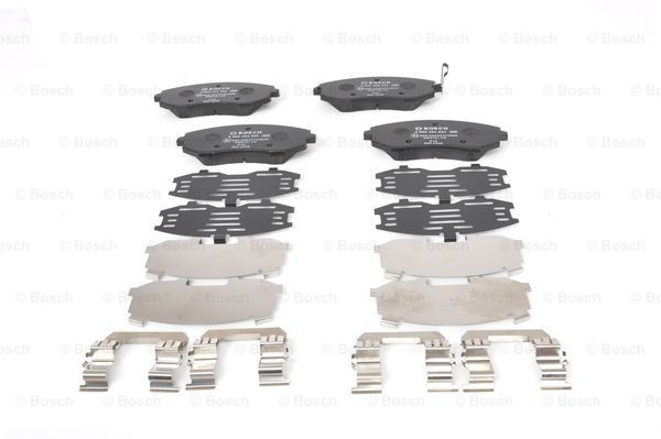 Купить 0986494653 Bosch Колодки тормозные