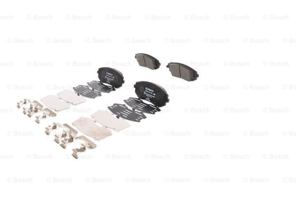 Передние тормозные колодки 0986494653 Bosch