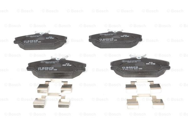 Передние тормозные колодки 0986494656 Bosch