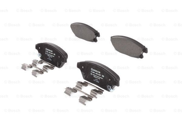 Задние тормозные колодки 0986494657 Bosch