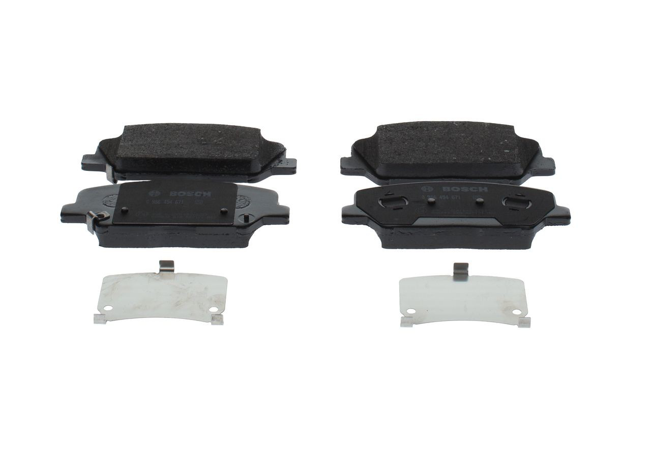 Купить 0986494671 Bosch Колодки тормозные