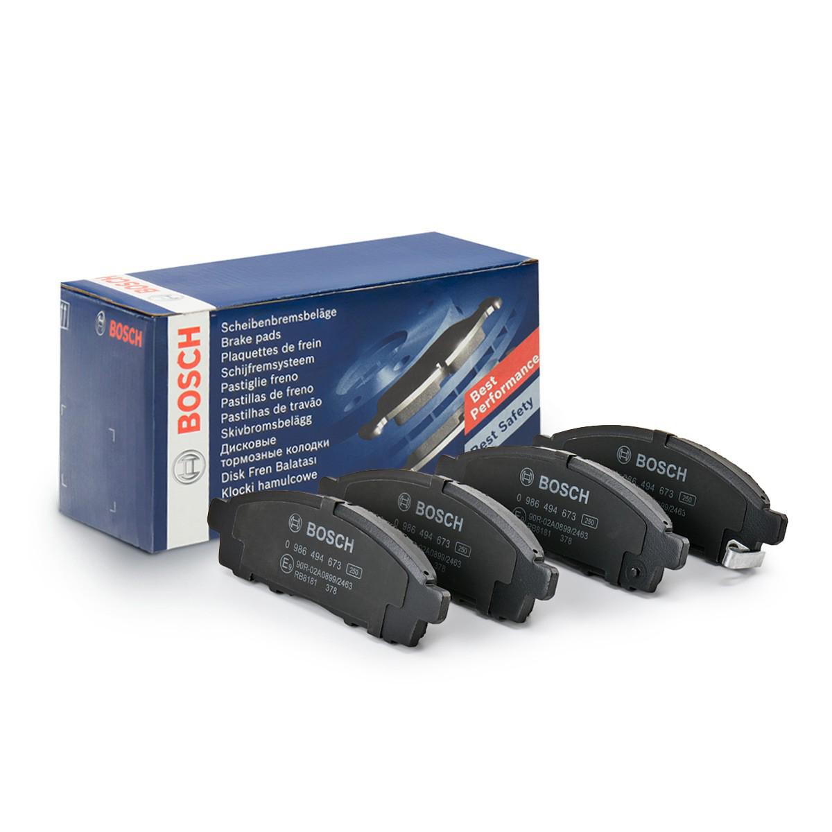 Колодки Bosch 0986494673 цена, от 39.46 USD
