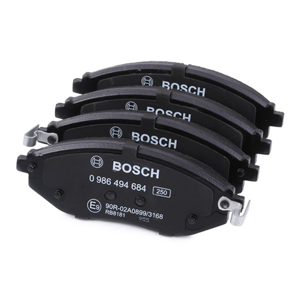 Передние тормозные колодки 0986494684 Bosch