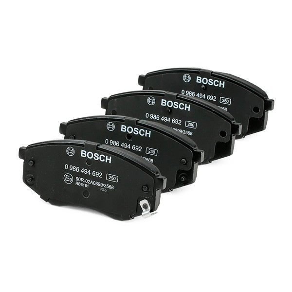 Передние тормозные колодки 0986494692 Bosch