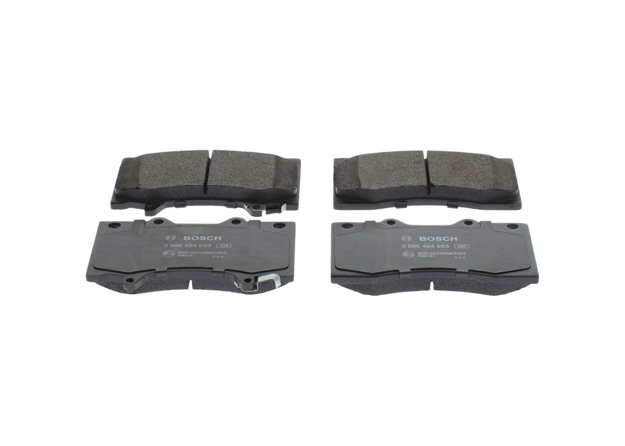 Тормозные колодки Bosch 0986494693