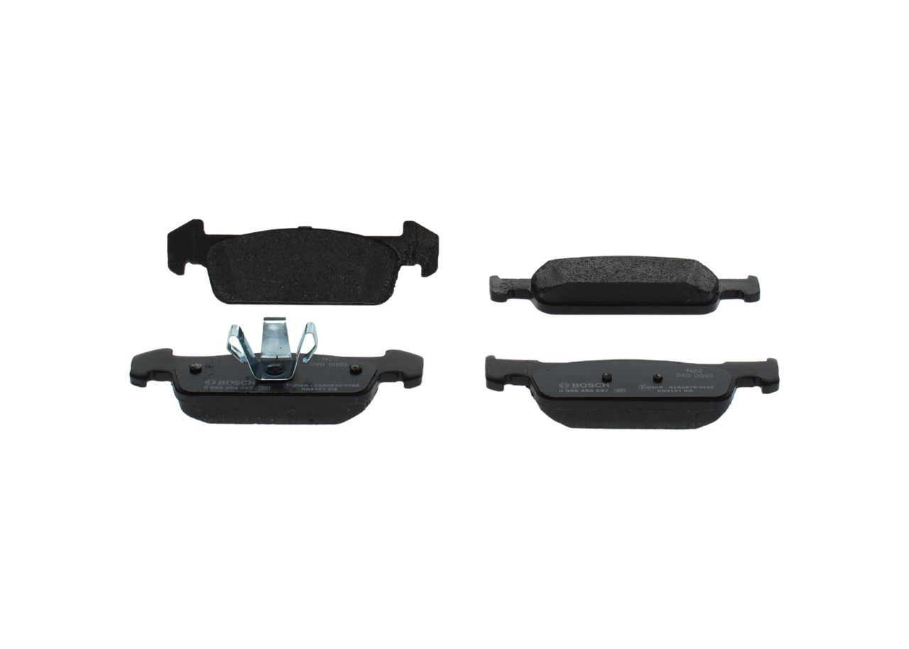 Купить 0986494697 Bosch Колодки тормозные