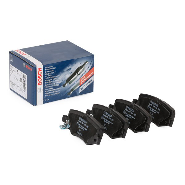 Купить 0986494706 Bosch Колодки тормозные задние, дисковые