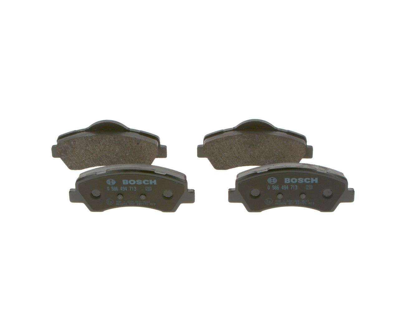 0986494713 Bosch Колодки передние
